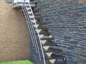 SPIRWILL EXT : escalier extérieur en aluminium