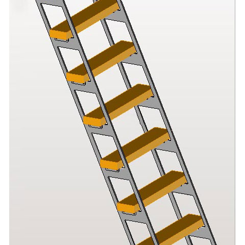 metal ladder