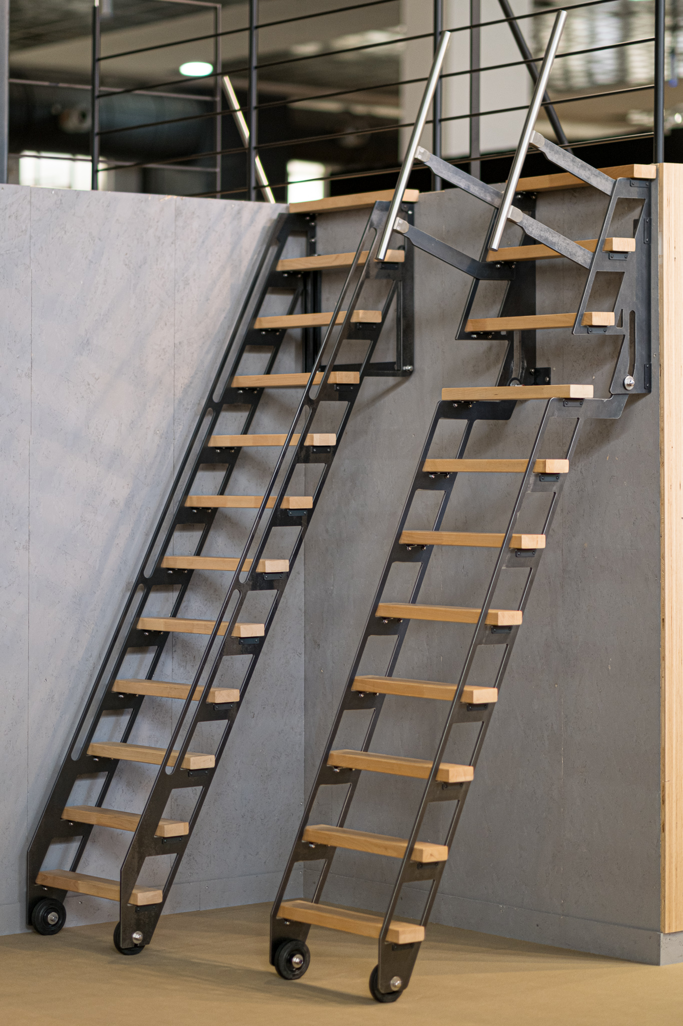 AluLine alcôves escalier Basic Confort escalier/échelle pour Camper superposés 