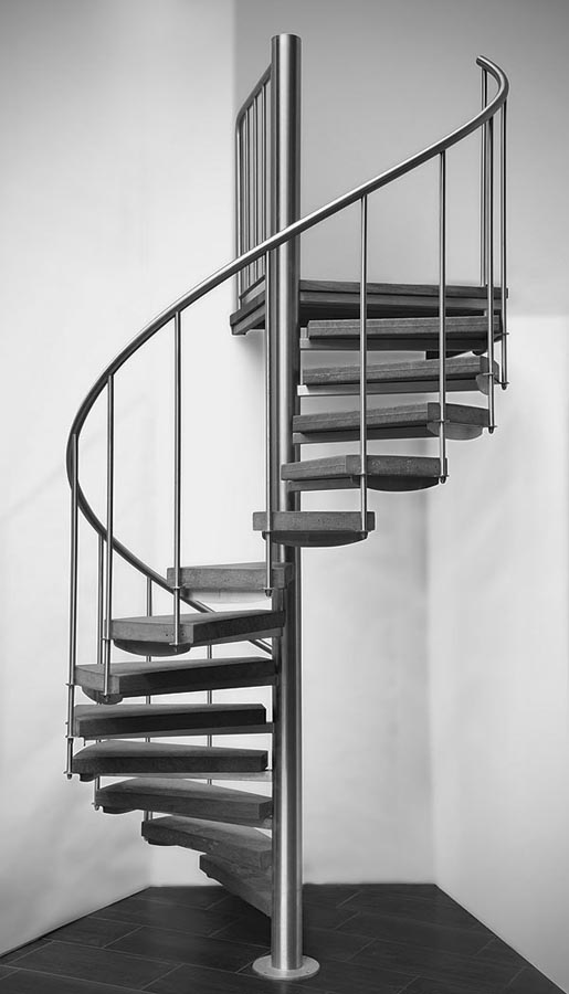 escalier en colimacon inox