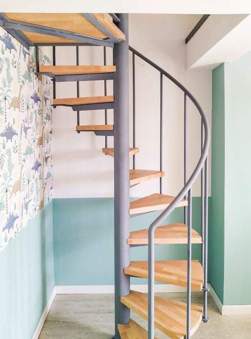 CARAKOLL 1 :Escalier colimaçon intérieur compact et économique