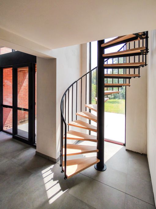 CARAKOLL 1 :Escalier colimaçon intérieur compact et économique