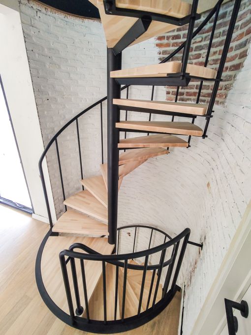 CARAKOLL 1 :Escalier colimaçon intérieur compact et économique
