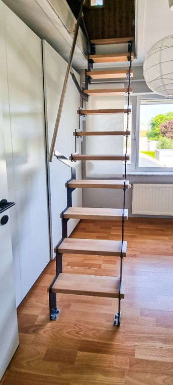 Escalier UP : petit escalier gain de place, économique et sur mesure Escalier UP : petit escalier gain de place, économique et sur mesure