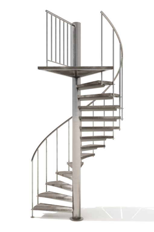 OUTINOX : escalier colimaçon en inox pour l’extérieur