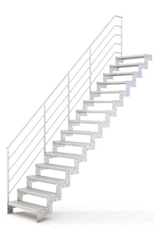 UP DOWN EXT : escalier extérieur sûr, confortable et moderne