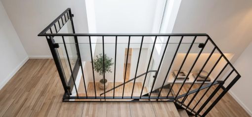 BALUSTRADE INTERIEUR : sur mesure en acier