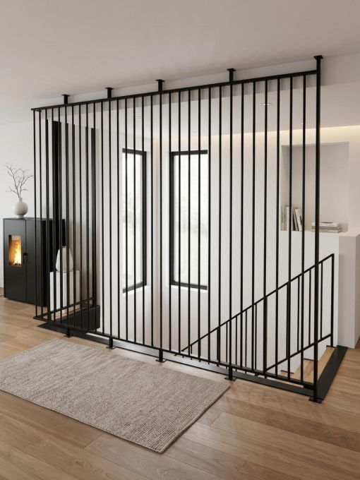BALUSTRADE INTERIEUR : sur mesure en acier