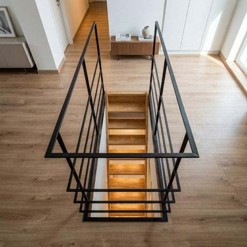BALUSTRADE INTERIEUR : sur mesure en acier