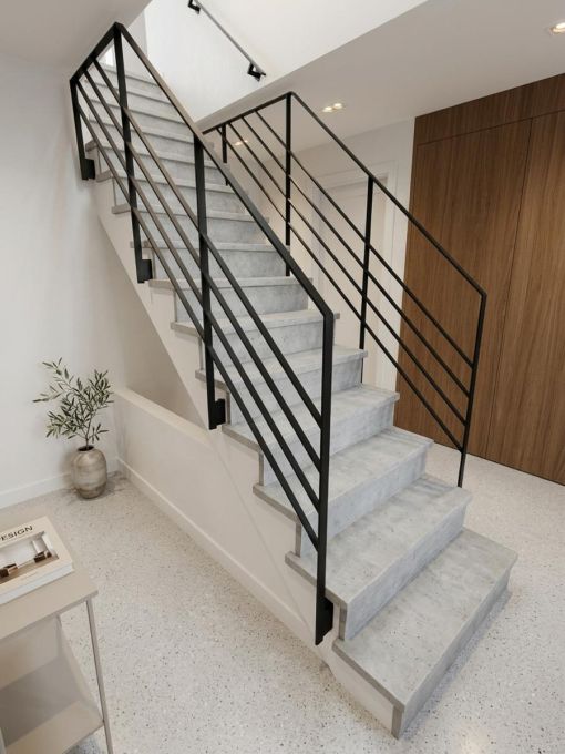 BALUSTRADE INTERIEUR : sur mesure en acier