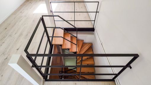 BALUSTRADE INTERIEUR : sur mesure en acier