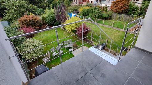 BALUSTRADE EXTERIEUR : en inox sur mesure pour terrasses et escaliers