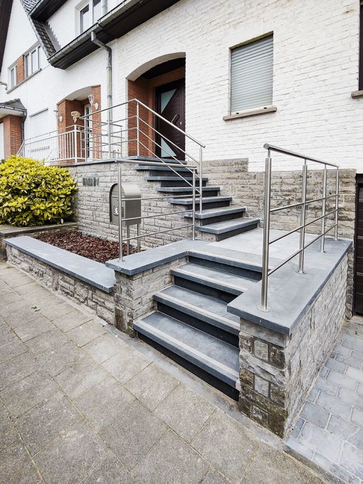 BALUSTRADE EXTERIEUR : en inox sur mesure pour terrasses et escaliers