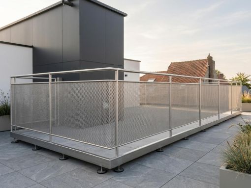 BALUSTRADE EXTERIEUR : en inox sur mesure pour terrasses et escaliers