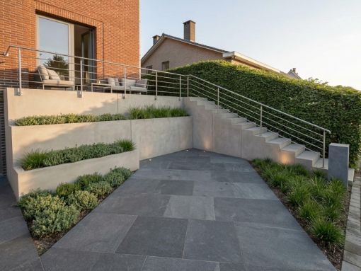 BALUSTRADE EXTERIEUR : en inox sur mesure pour terrasses et escaliers
