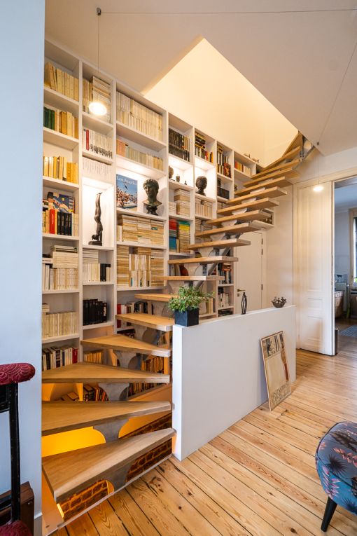 SPIRWILL : Escalier à structure modulaire en aluminium