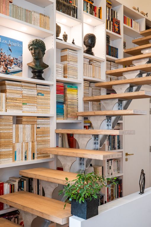 SPIRWILL : Escalier à structure modulaire en aluminium