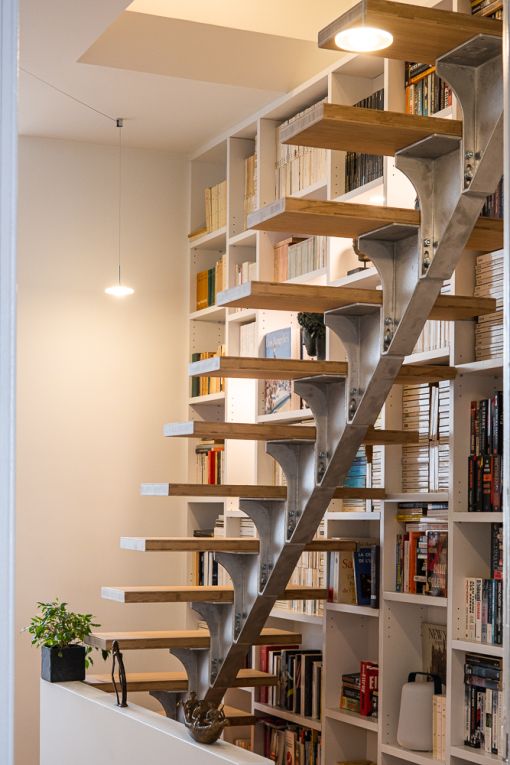 SPIRWILL : Escalier à structure modulaire en aluminium