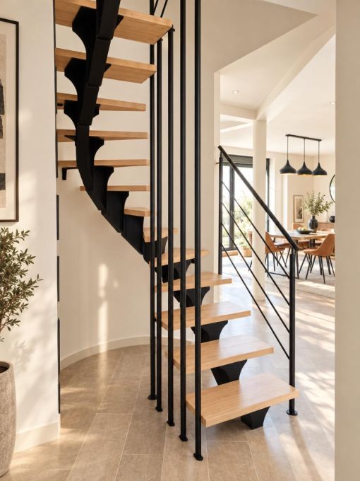 SPIRWILL : Escalier à structure modulaire en aluminium SPIRWILL : Escalier à structure modulaire en aluminium