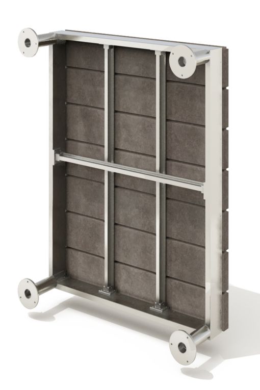 TIERRASSE : terrasse en aluminium sur mesure fabriquée en Belgique