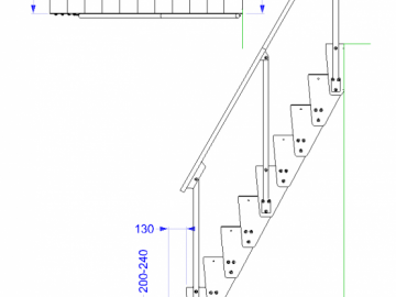 U-PIL : Escalier Compact et Empilable en Acier | SPIRA