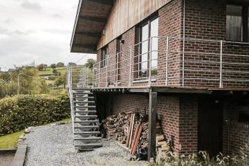 Logi Ext : Escalier Inox Extérieur Toutes Saisons | SPIRA