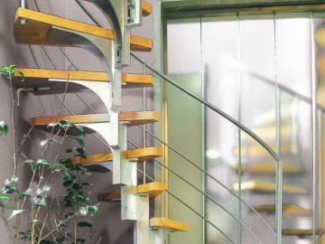 GLIMOP - GLIMOP Carré - Draaitrap met modulaire alu structuur