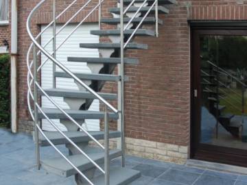 SPIRWILL EXT - Onderhoudsvriendelijke buitentrap