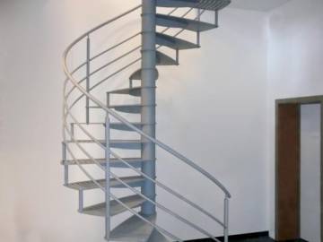 DUKE : escalier hélicoïdal en acier