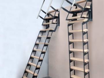 ZIP UP - Verschuifbare trapladder