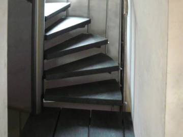 OUTINOX - Draaitrap in inox voor buiten
