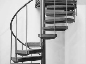 OUTINOX - Draaitrap in inox voor buiten