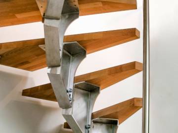 SPIRWILL : escalier interieur modulaire en aluminium | SPIRA