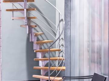 GLIMOP - GLIMOP Carré - Draaitrap met modulaire alu structuur