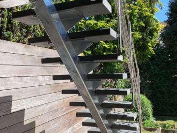 Logi Ext: Inox Buitentrap voor Alle Seizoenen | SPIRA