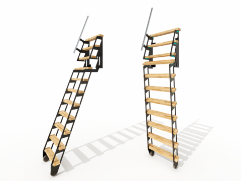 ZIP UP - Verschuifbare trapladder