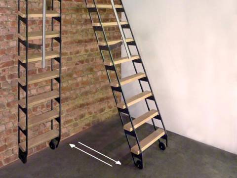 ZIP UP - Verschuifbare trapladder