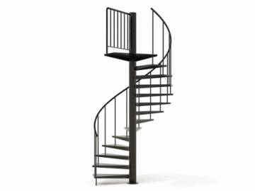 CLASSIC: Industriële en minimalistische wenteltrap | SPIRA