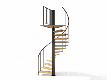 CARAKOLL 1 : escalier hélicoïdal économique