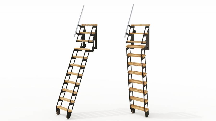 ZIP UP : échelle - escalier escamotable sur mesure